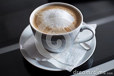 Hot coffe , soft focus Stock Photo