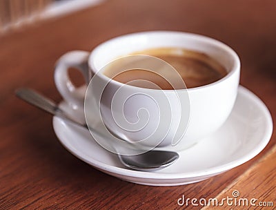 Hot coffee cup Stock Photo