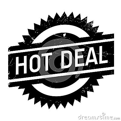Hot deal stamp Vector Illustration