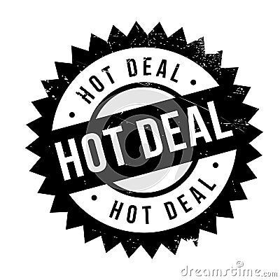 Hot deal stamp Vector Illustration