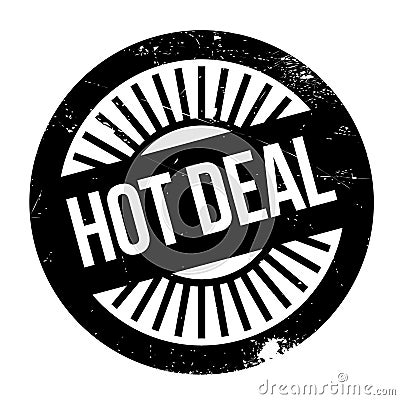 Hot deal stamp Vector Illustration