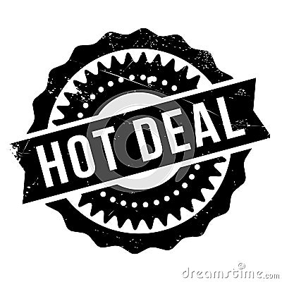 Hot deal stamp Vector Illustration