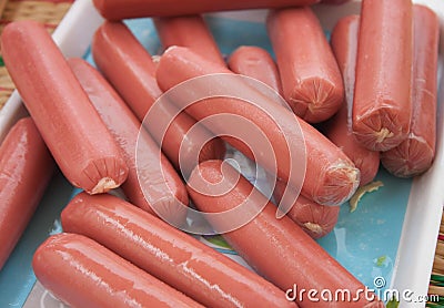 Hot dog Stock Photo