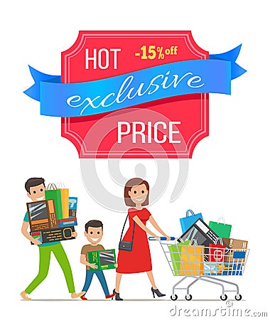 Hot Exclusive Price -15 Off Low Cost Special Offer Vector Illustration