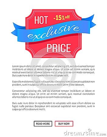 Hot Exclusive Price -15 Off Poster Place for Text Vector Illustration