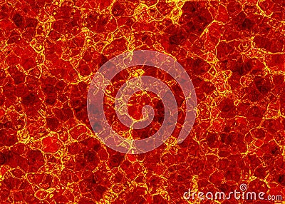 Hot lava fire texture Stock Photo