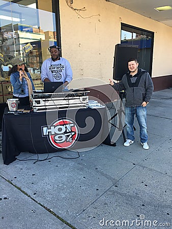 Hot 97 Live Performance on Sheepshead Bay Editorial Stock Photo