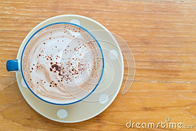 hot mocca coffee Stock Photo