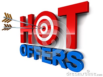 Hot offer Stock Photo