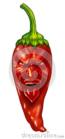 Hot Pepper Stock Photo