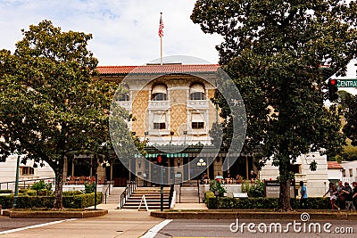 Hot Springs National Park Visitor Center. Editorial Stock Photo