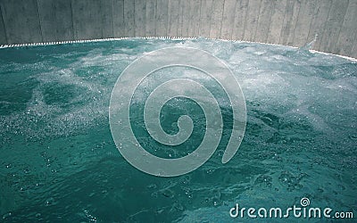 Hot tub Stock Photo