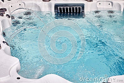 Hot tub. Stock Photo