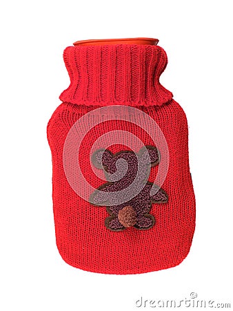 Hot Water Bottle Stock Photo