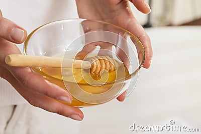 Hot wax Stock Photo