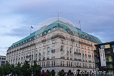 Hotel Adlon, Berlin Editorial Stock Photo