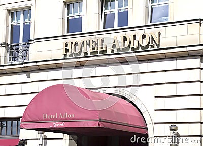 Hotel Adlon Editorial Stock Photo