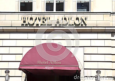 Hotel Adlon Editorial Stock Photo