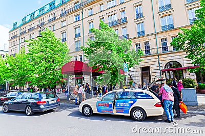 Hotel Adlon Kempinsky in Berlin, Germany Editorial Stock Photo