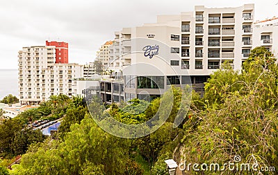 Hotel BaÃƒÂ­a Azul, Madeira Island, Portugal September 25, 2019 Ho Editorial Stock Photo