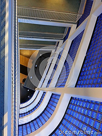 Hotel floors Stock Photo