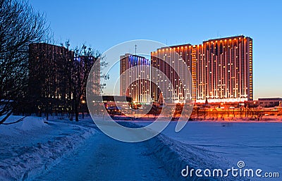 Hotel Izmailovo Stock Photo
