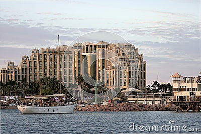 Hotel Queen Of Sheba Eilat Editorial Stock Photo