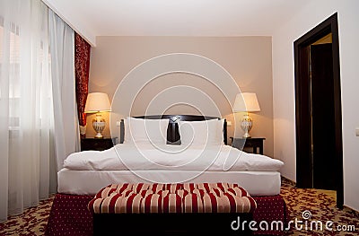 Hotel room Stock Photo