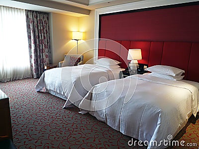Hotel Room Stock Photo
