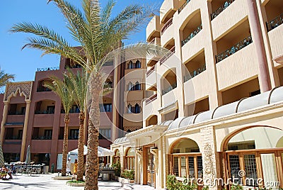 Hotel sunny days el palacio Stock Photo