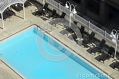 Hotel Swimming Pool Stock Photo