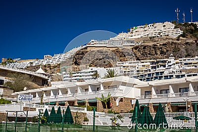 Hotels of Puerto Rico Editorial Stock Photo