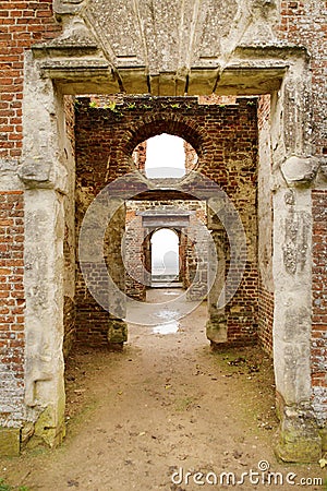 Houghton House in Ampthill Editorial Stock Photo