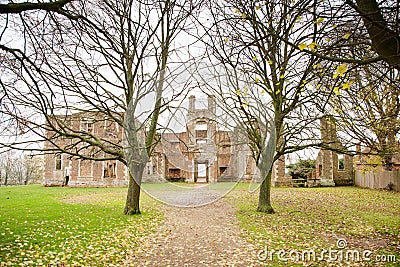 Houghton House in Ampthill Editorial Stock Photo