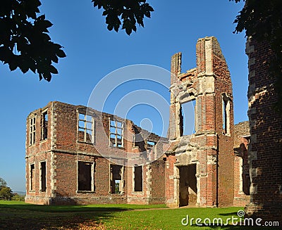 Houghton House Bedfordshire Editorial Stock Photo