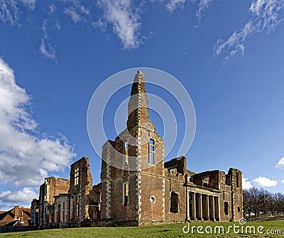 Houghton house ruin Stock Photo