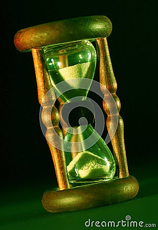 Hour glass Stock Photo