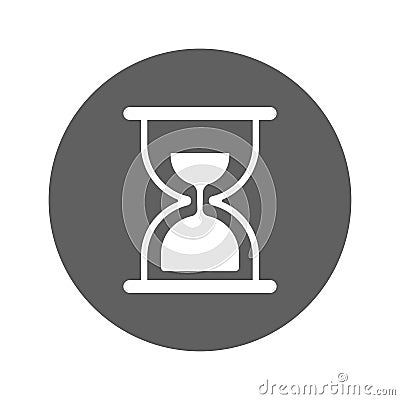 Hourglass, loading, waiting icon Stock Photo