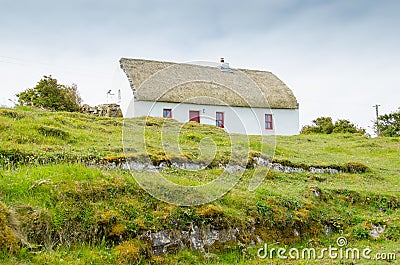 House in Aran Islands Stock Photo