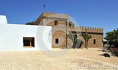 House of Blas Infante in Coria del Rio, Seville province, Andalusia, Spain Stock Photo