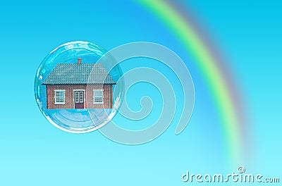 House bubble Stock Photo