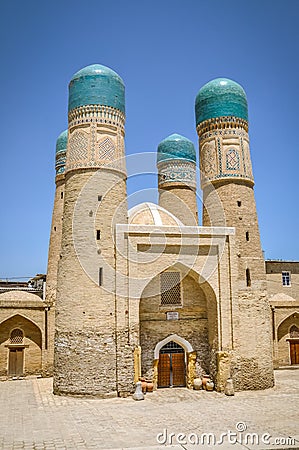 House in Buchara Stock Photo