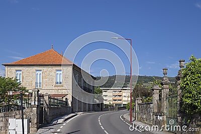 House Colors Portugal Editorial Stock Photo