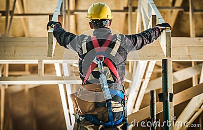 House Construction Challange Stock Photo