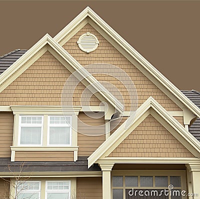 House Details Stock Photo