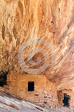 House On Fire Indian Ruins Mule Creek Cedar Mesa Utah Stock Photo