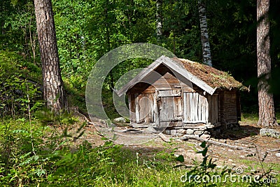 House of forester Stock Photo