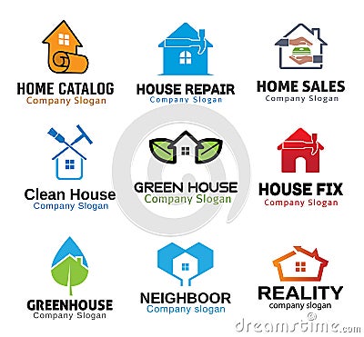 House Green Deal Tools Design Vector Illustration