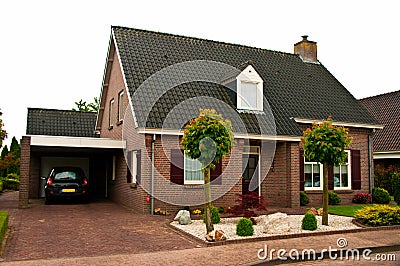 House in Holland Stock Photo