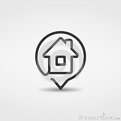 House Icon Vector Illustration